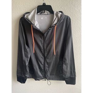 Version Striped Women’s Windbreaker
